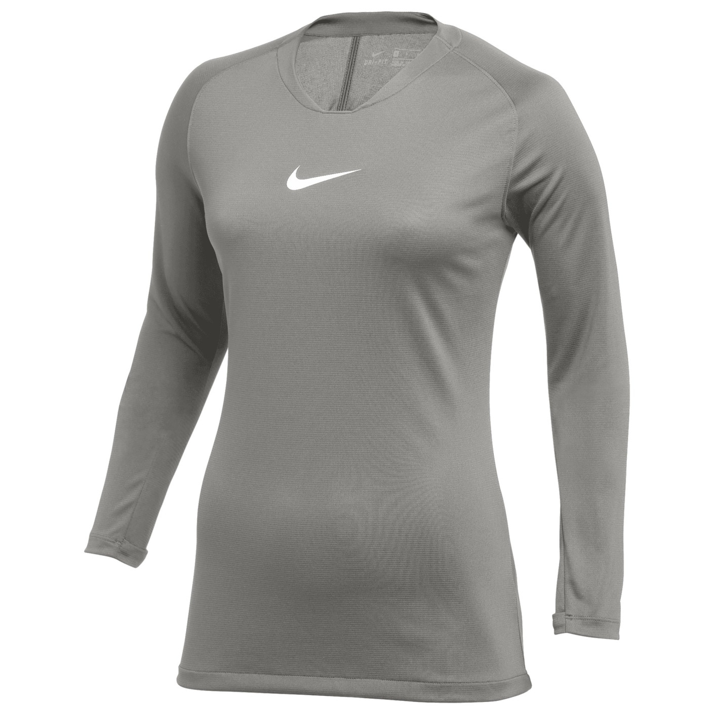 Nike Dri-Fit Park Ondershirt Lange Mouwen Dames Grijs Wit