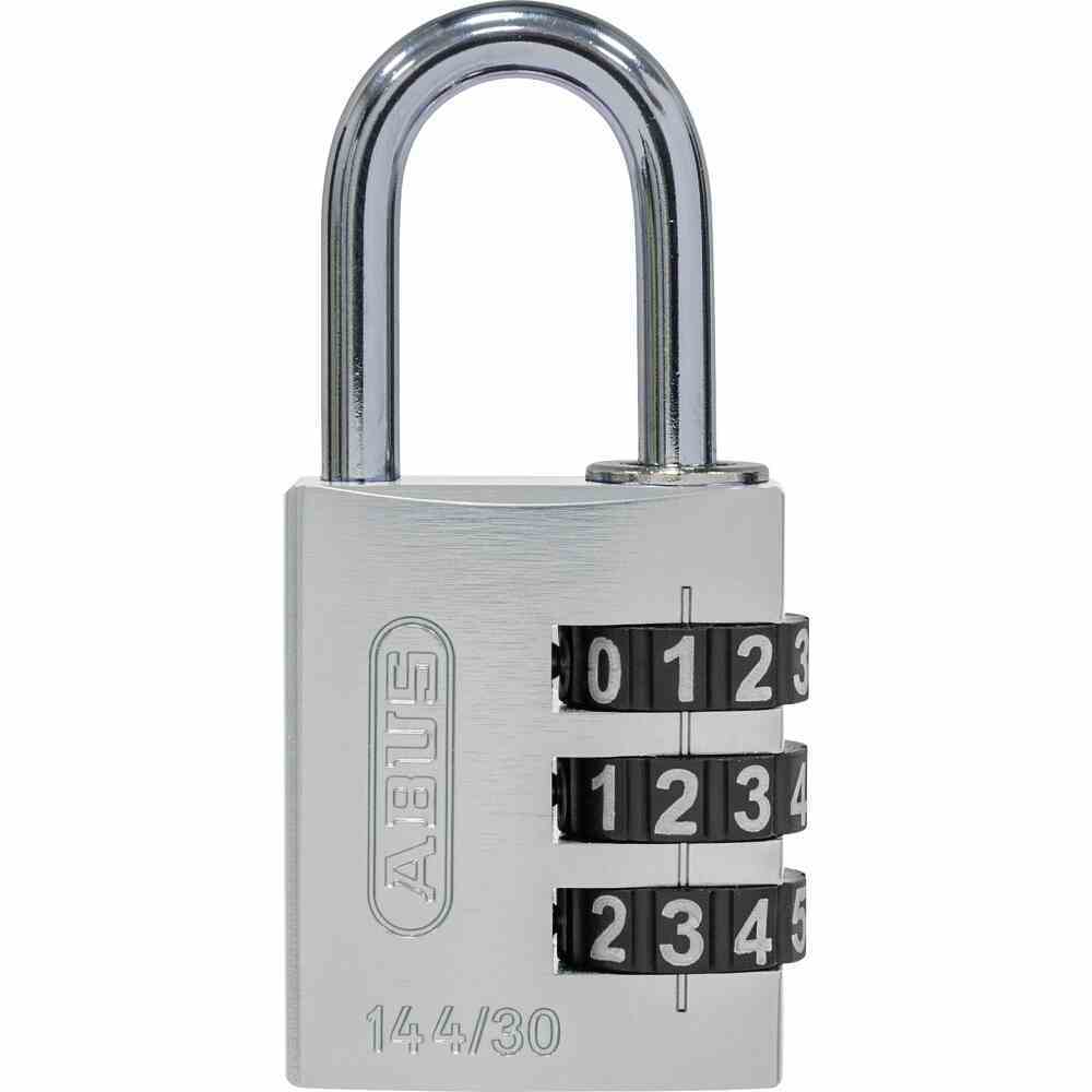 ABUS Zahlenschloss - silber - Aluminium - 144/30