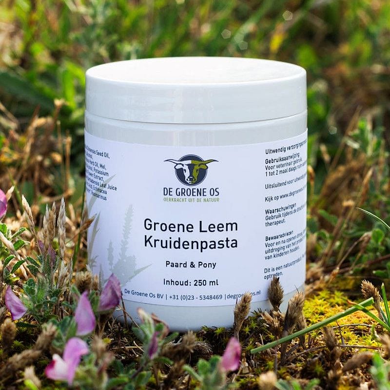 Groene Leem Kruidenpaste (= Wonderpasta) Groene Os tube 400 gram