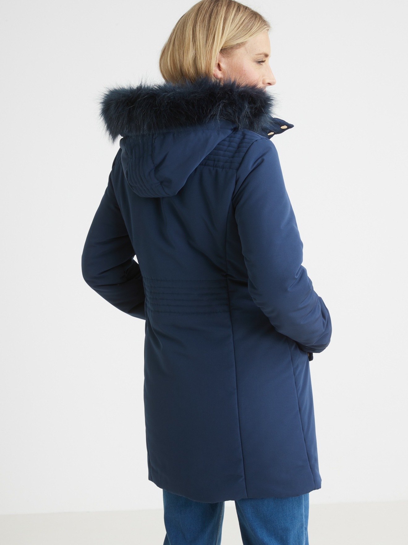 Parka déperlante stature moins d'1,60m