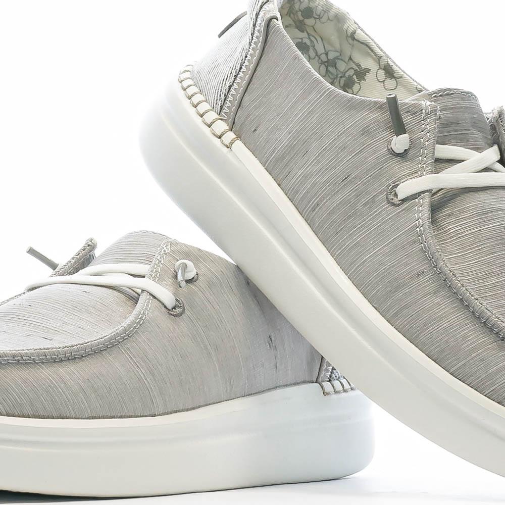Hey Dude Chaussures Grises Femme Hey Dude Wendy Rise