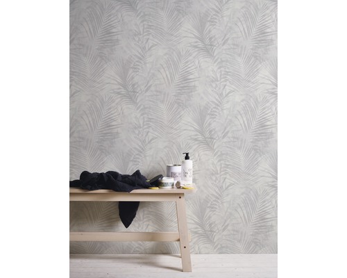 Vliesbehang 37411-5 New Home - Edition II Palm Grey