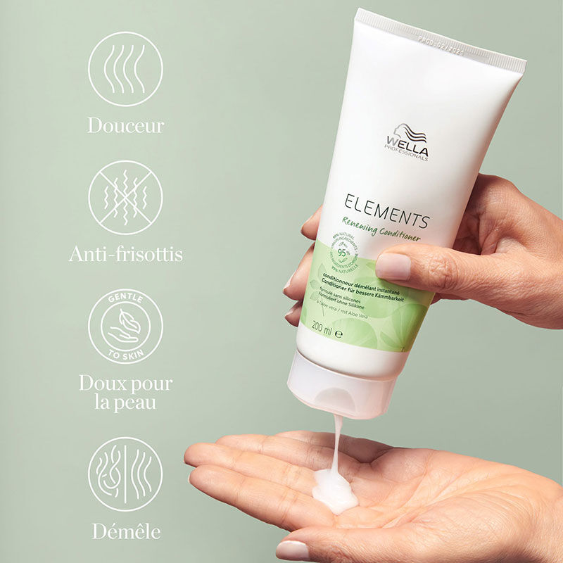 Conditionneur démêlant pour tous types de cheveux Renewing Elements recharge 1000ml