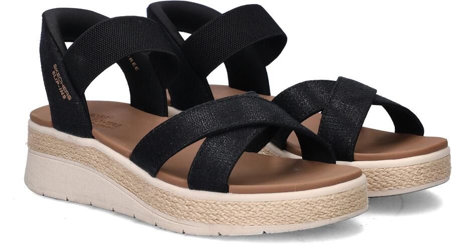 Bobs Hands Free Slip-Ins Sun-Ray dames sandaal Zwart