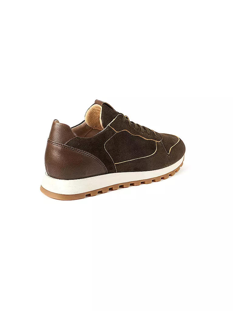 DIRNDL & BUA Sneaker ANTIKBOCK braun