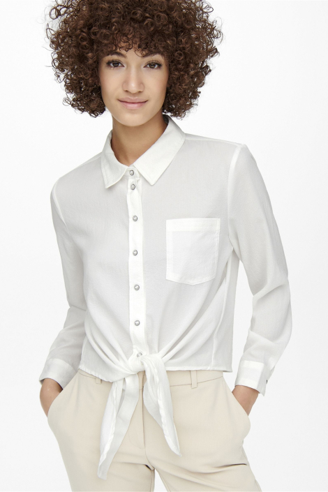 Only ecru dames blouse