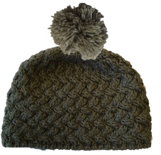 OUTDOOR SPIRIT Strickmütze  mit Pompon uni