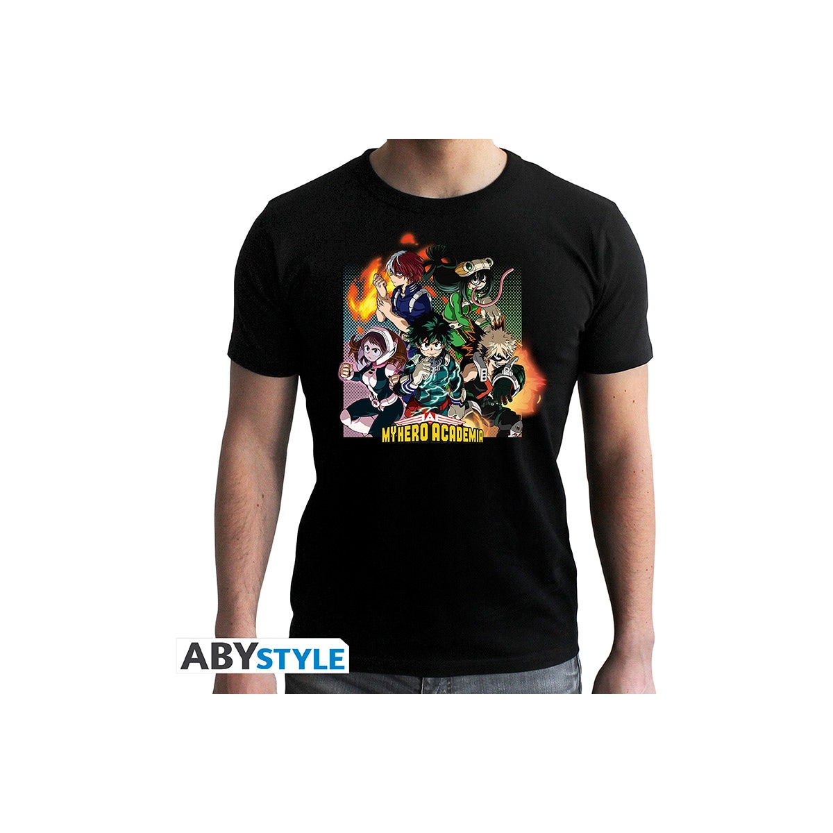 ABYStyle My Hero Academia Group T-skjorte (L)