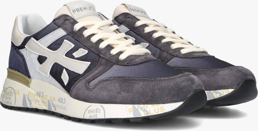 PREMIATA blauwe premiata lage sneakers mick