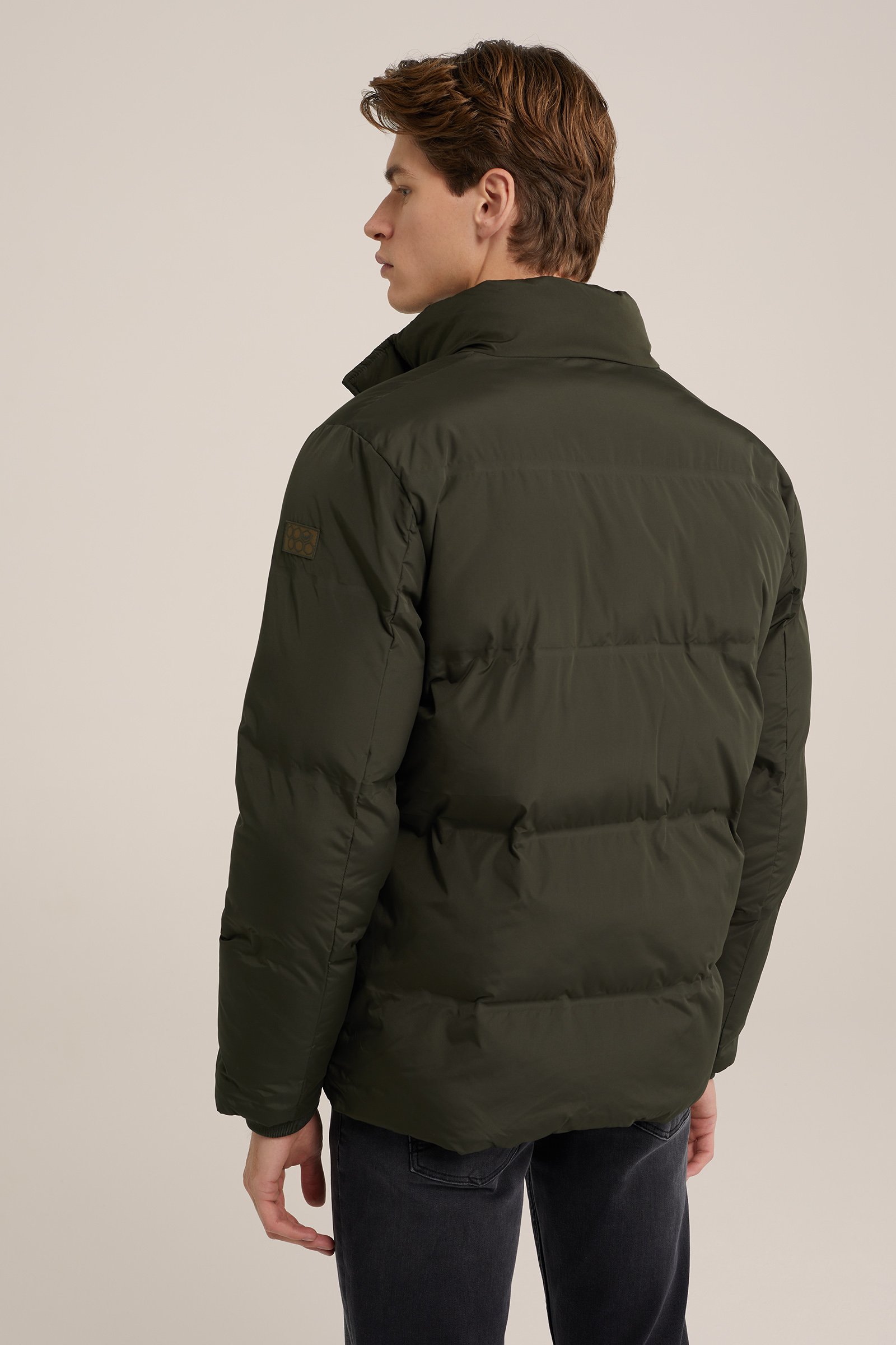 lichtgewicht jack WE Fashion Donkergroen