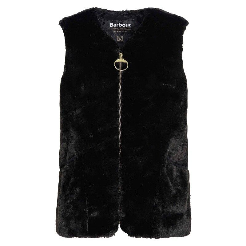Barn Faux-Fur Gilet - Veste sans manches femme