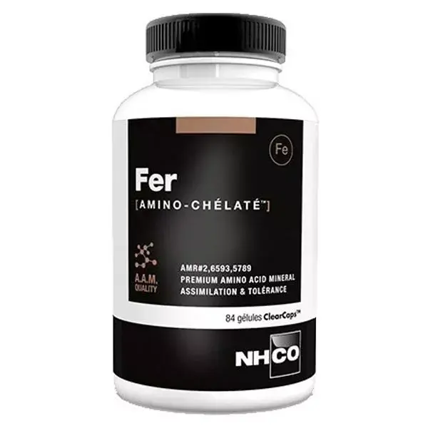NHCO Bisglicinato de Ferro Amino-Quelato 84 cápsulas
