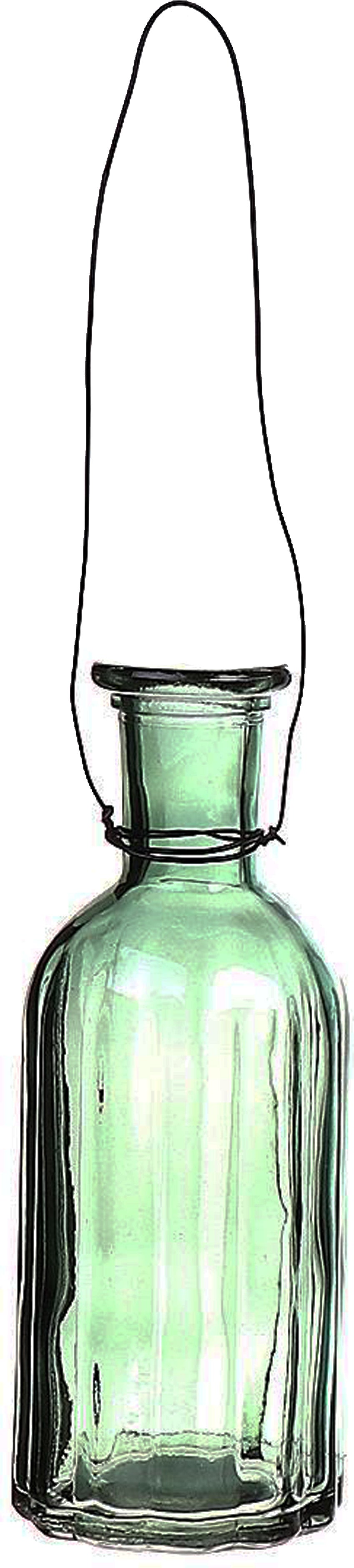 Duif vaas Louvre groen D 7 H 19 cm
