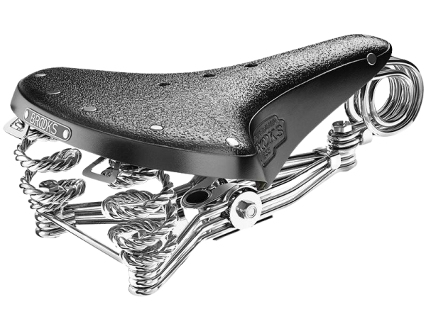 Brooks B33 Heavy Duty Lædersadel, Black