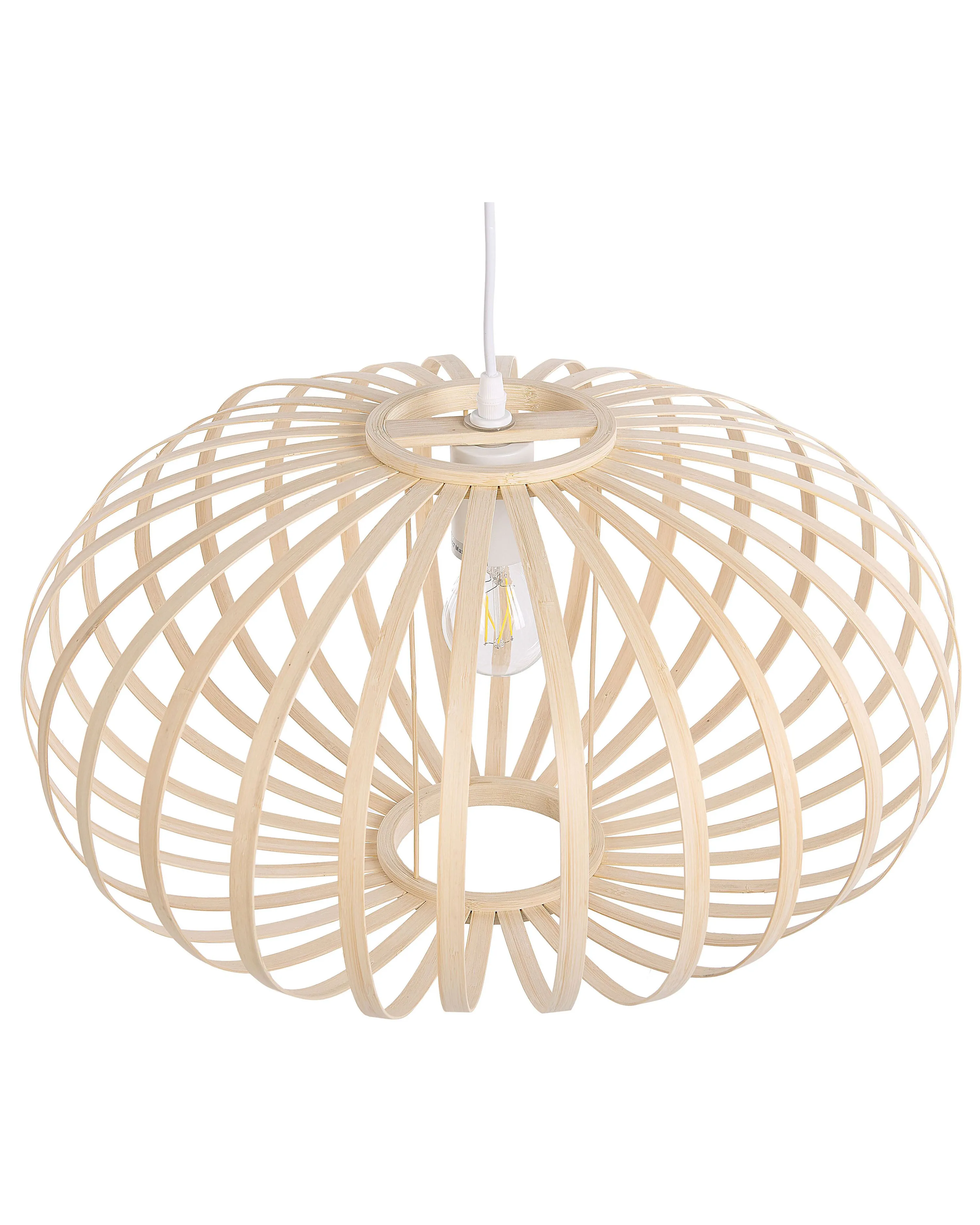 Hanglamp HAVEL Bamboehout Lichtbruin