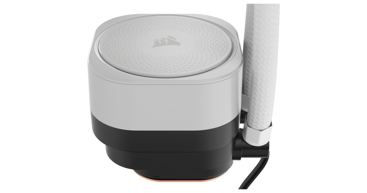 CorsairNAUTILUS 360 RS ARGB waterkoeling  (Wit, 4-pins PWM fan-connector)
