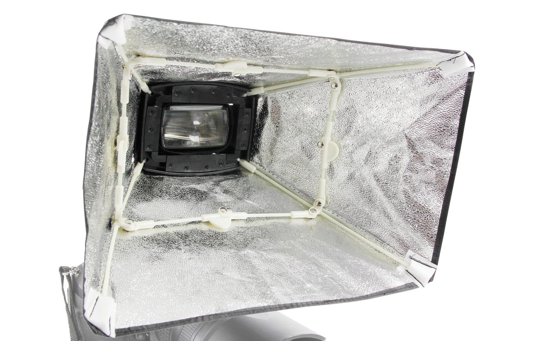 Blitzdiffusor QFASB-2030 Quick-FixAufstecksoftbox für Ausleuchtung