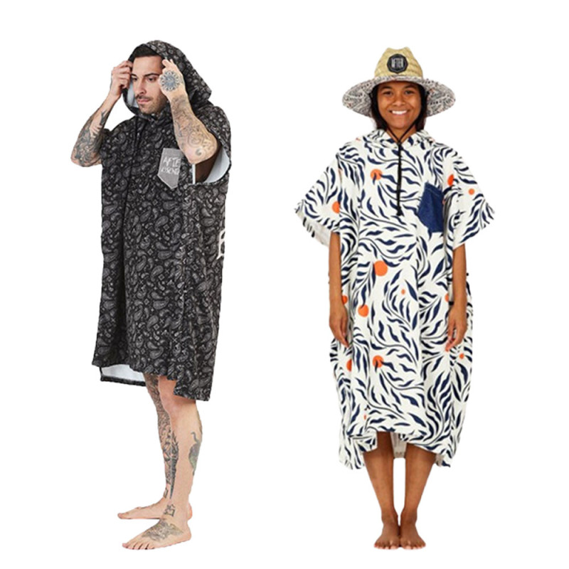 PACK PONCHO HOMME AFTER ESSENTIALS SUICIDAL + FEMME FEATHER LEAVES