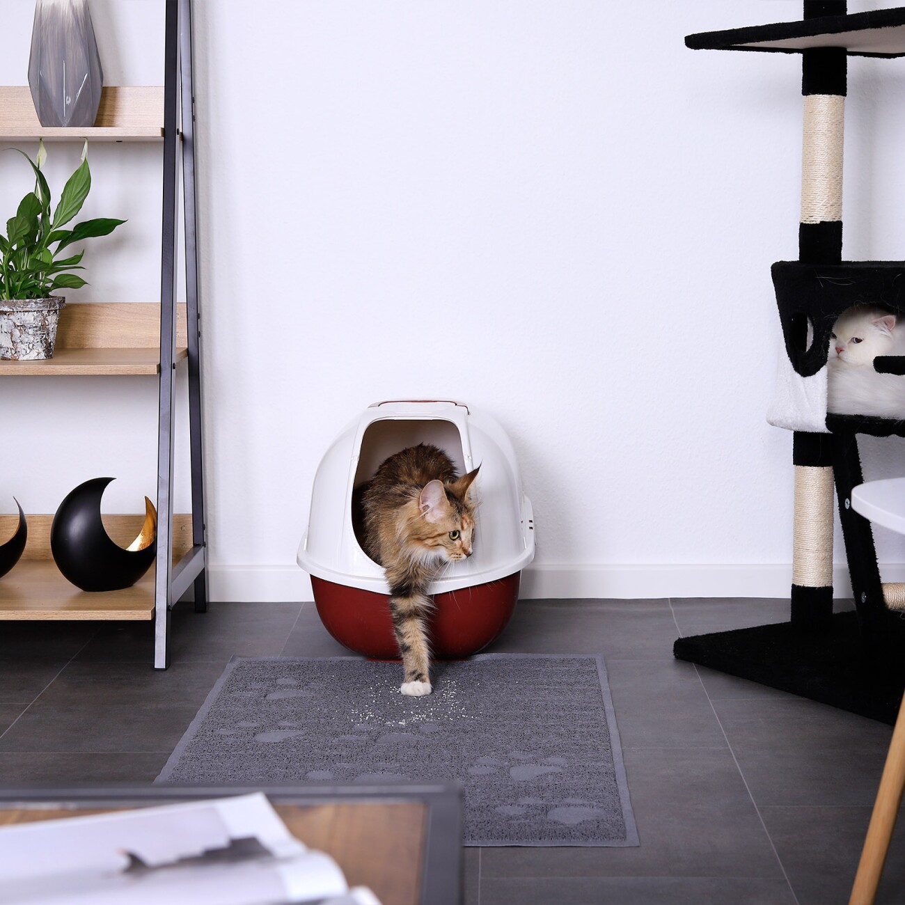 Lionto Vorleger für Katzentoilette S