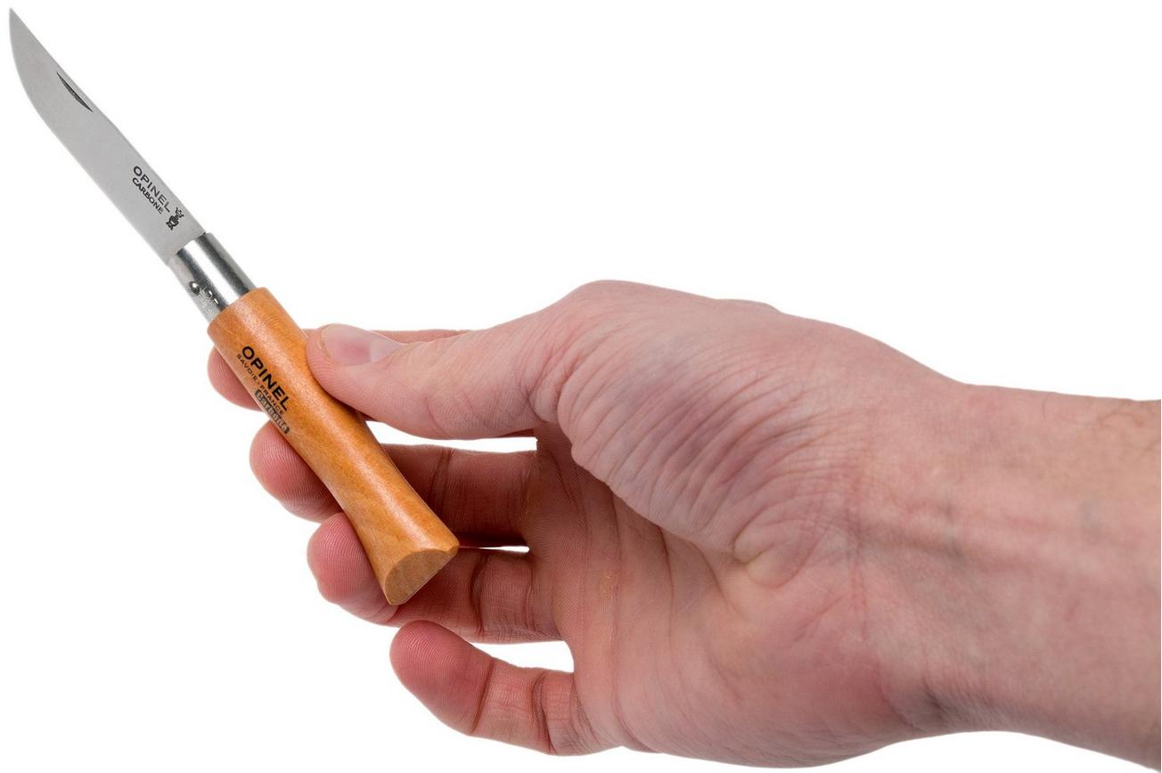Opinel zakmes No. 05, koolstofstaal, lemmetlengte 6 cm