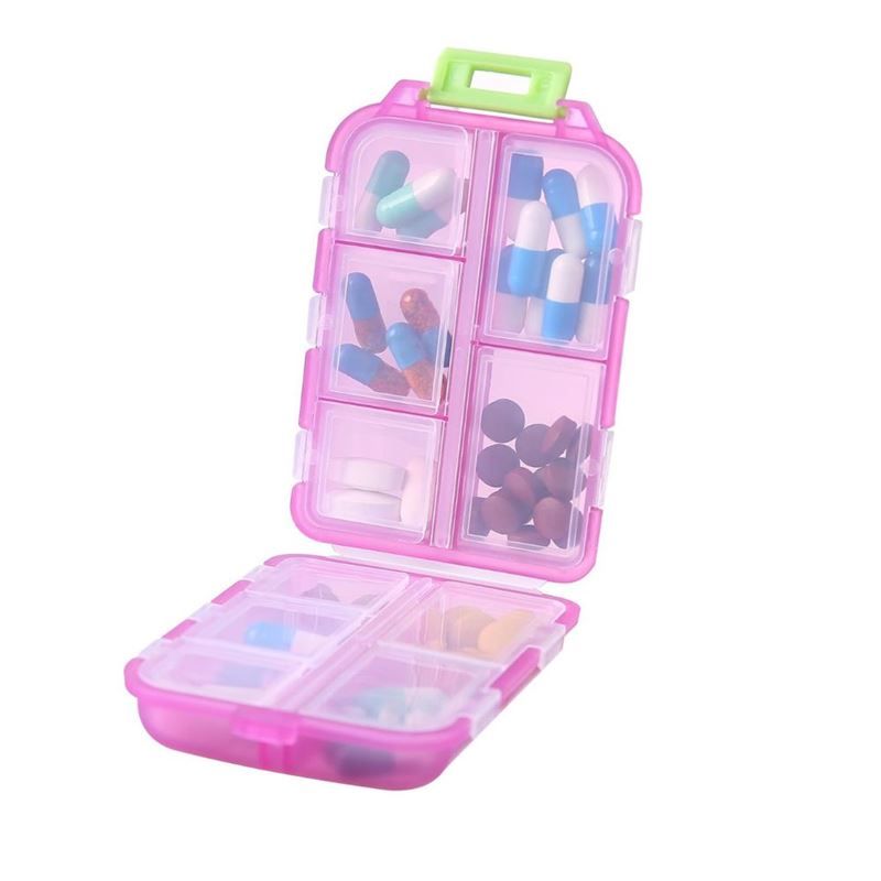 Pink Tablettenbox