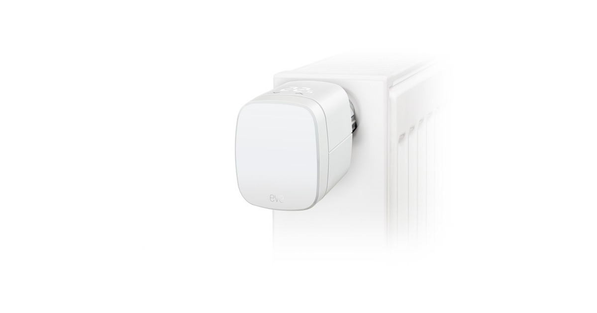 eveThermo 2-pack Smart Radiator Valve verwarmingsregeling  (BLE, Thread)