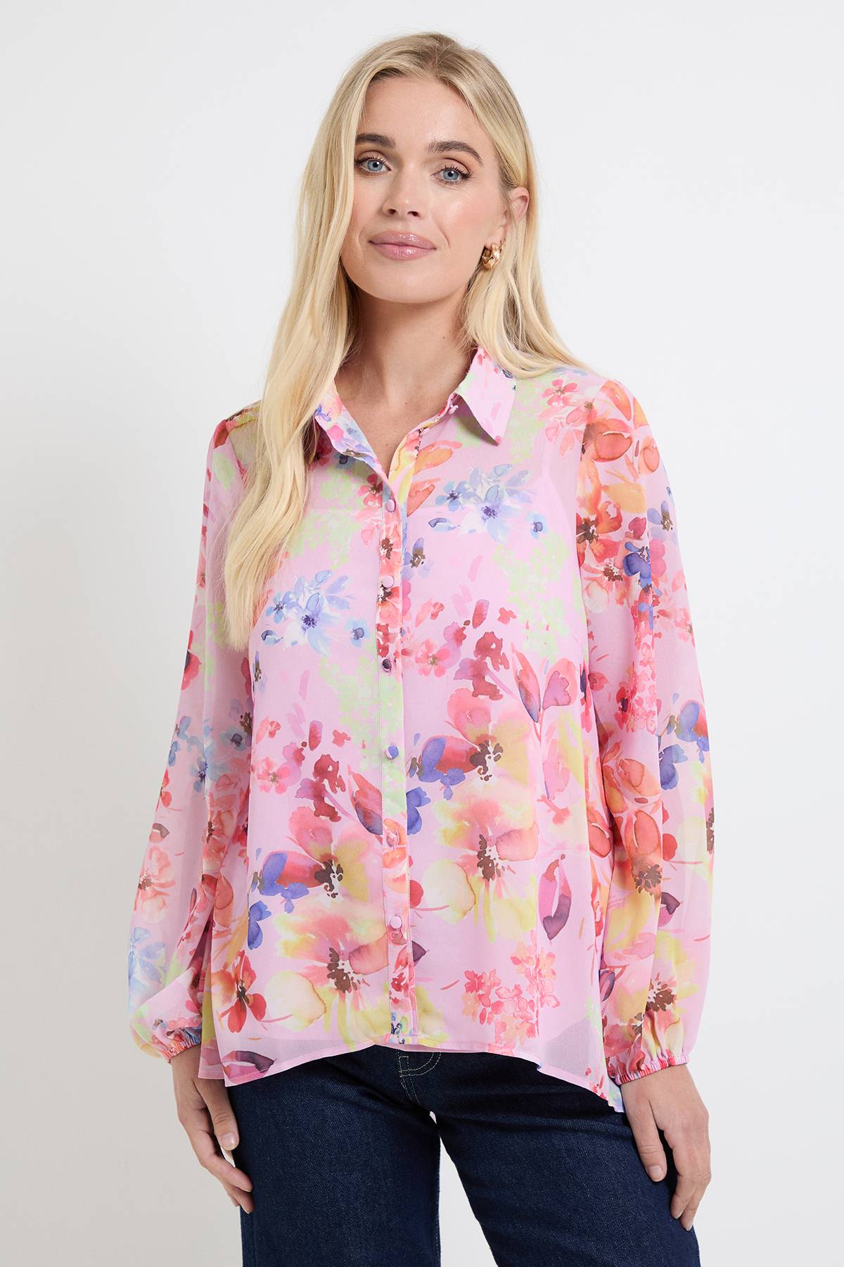 Wallis Chemise Longue Petite À Ourlet Asymétrique
