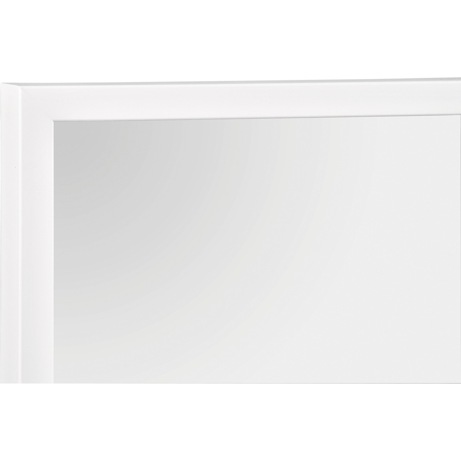 Spiegel Alea 34 x 45 cm Kunststoff weiss