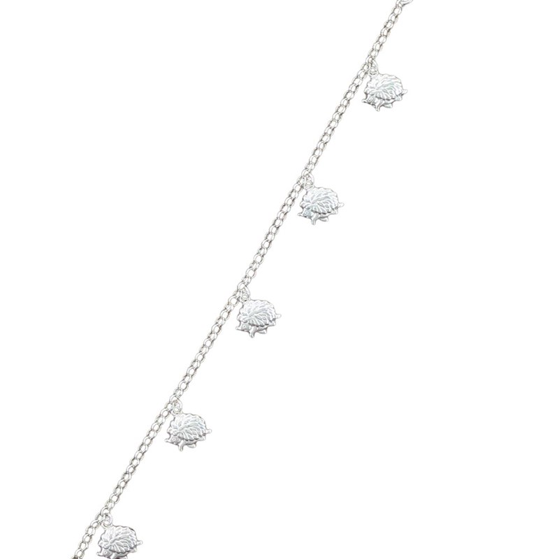 Bracelet cinq hérissons ou Niglos - Argent massif 925