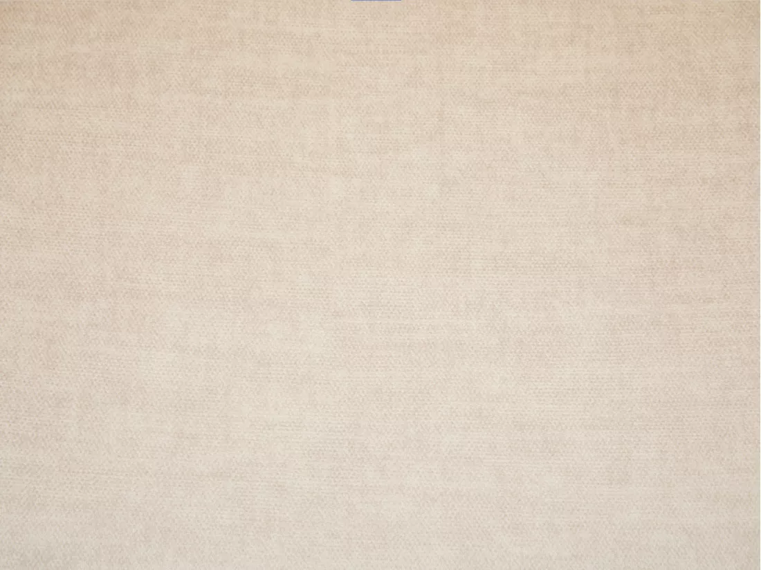 Lot de 2 tabourets de bar en velours et métal blanc - Hauteur réglable - Crème - PEGA de Pascal MORABITO