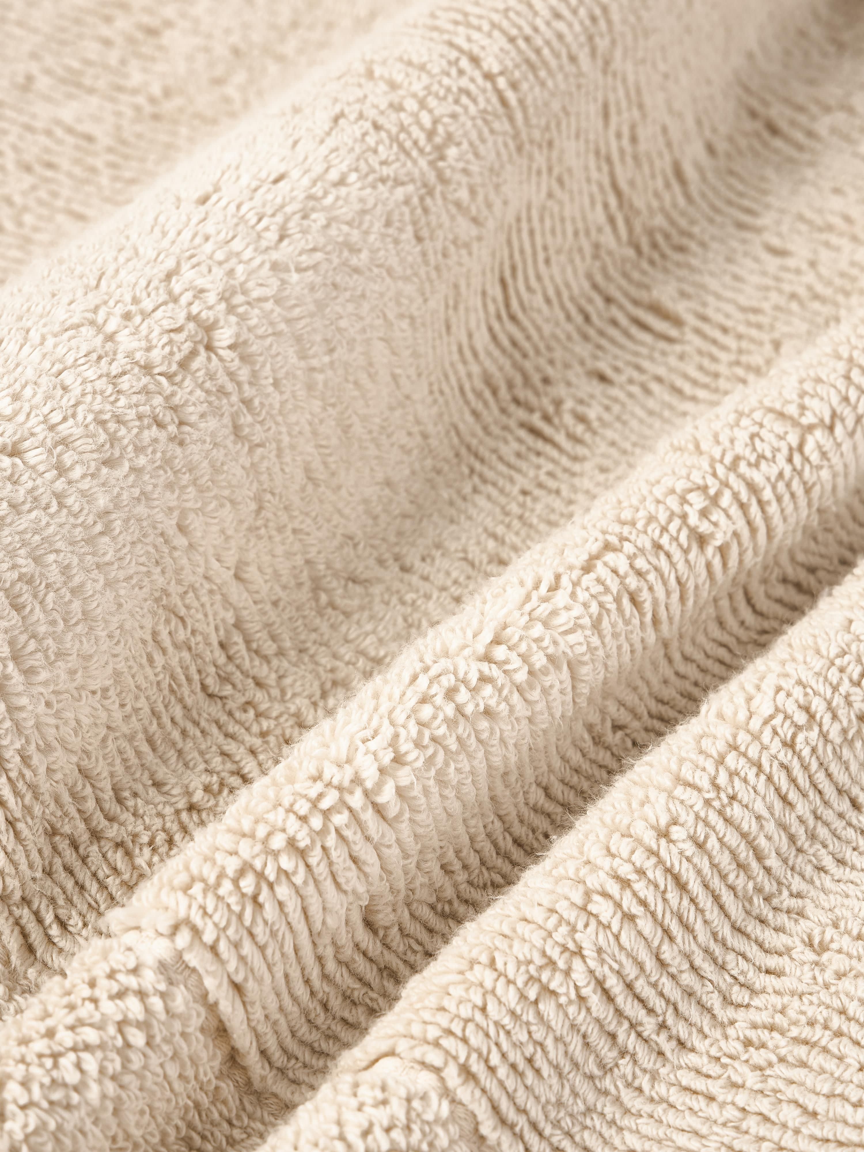 Handdoek Luxe met gestreepte rand, in verschillende formaten