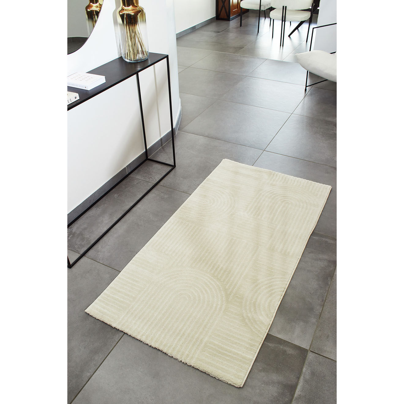 Nazar Rugs Tapis Bianca 163 crème - 80x150 cm