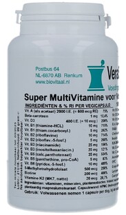 VeraSupplements Super Multi Volwassenen Capsules 100VCP