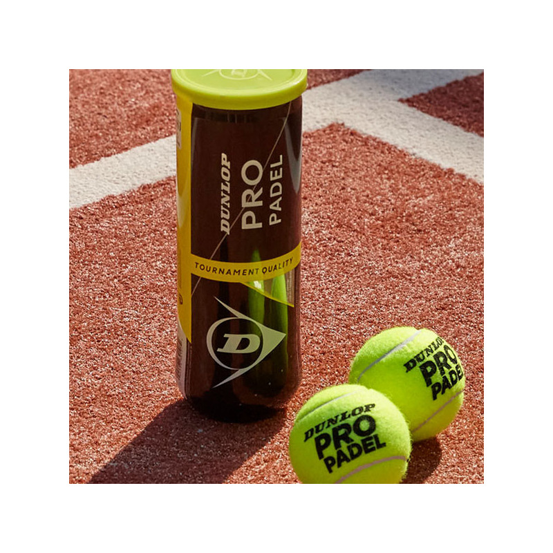 Balles Dunlop Pro Padel