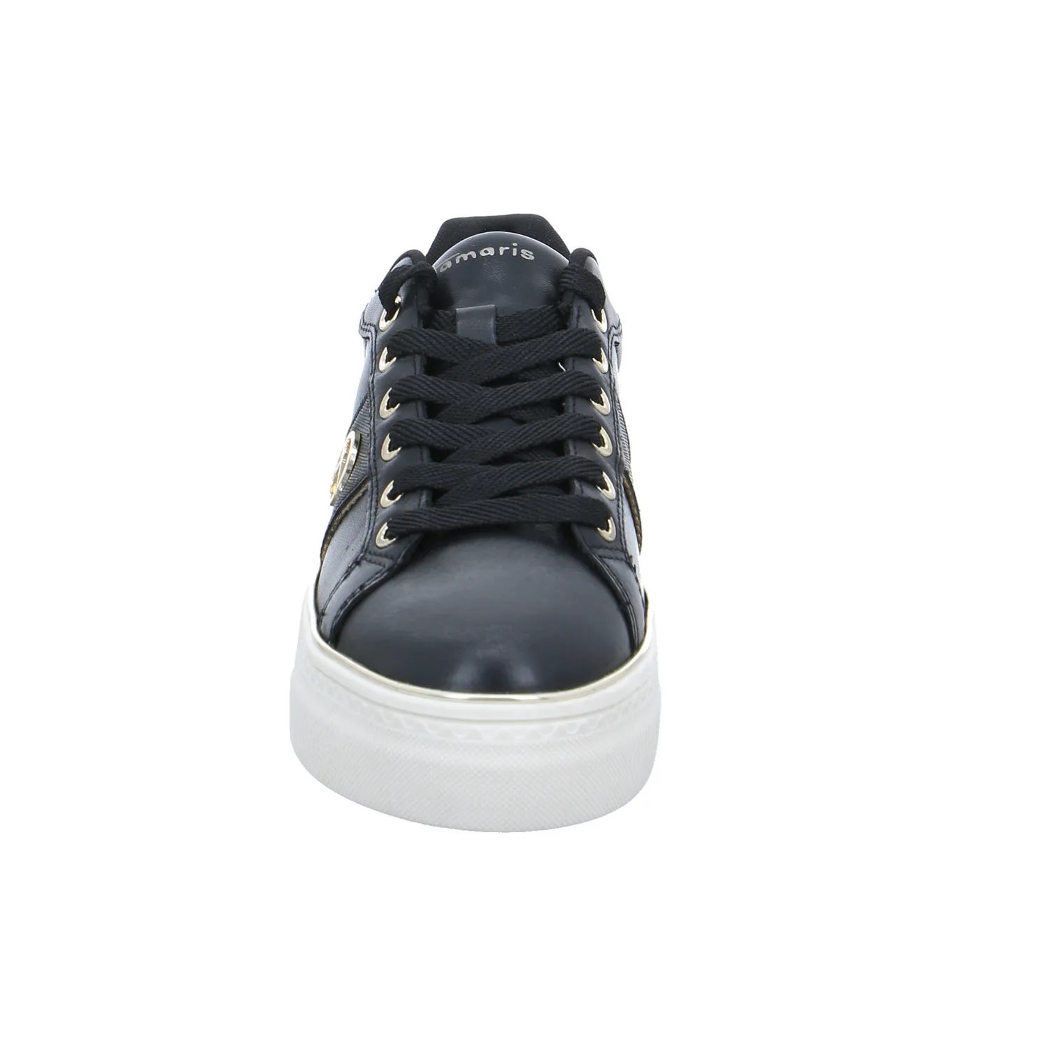 TAMARIS Sneaker Schwarz Leder