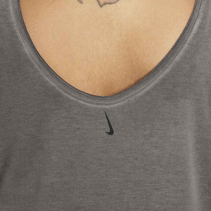 Nike Yoga Dri Fit Top Grå