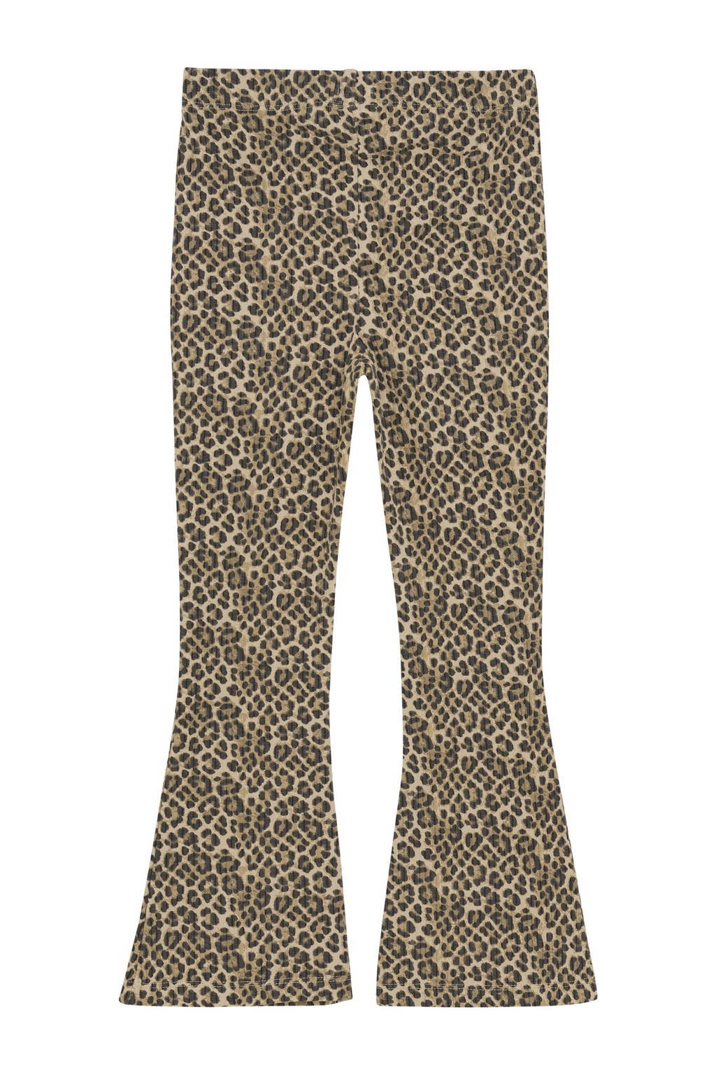 Daily7 flared flared broek bruin