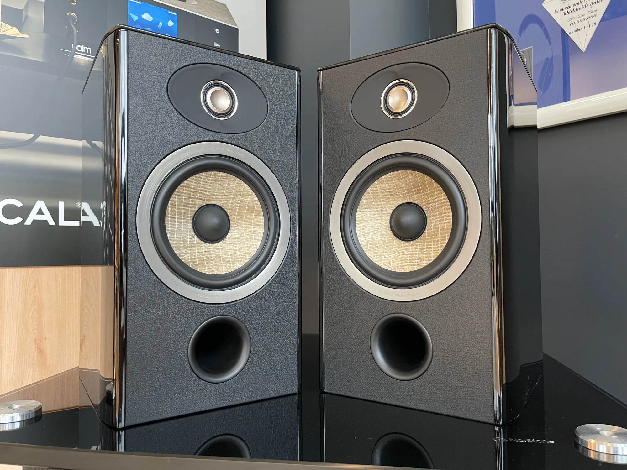 Focal Aria Evo X N°1 Noir laqué (la paire) Enceintes bibliothèque