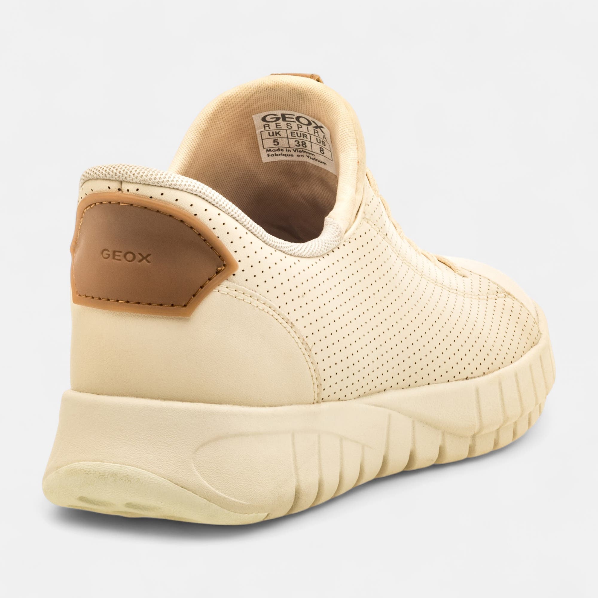 Baskets basses Femme beige