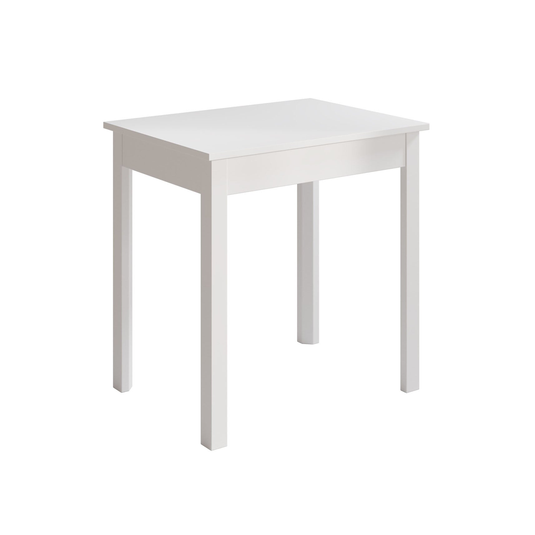 Steve - Eetkamertafel - Wit - 75x55x77 cm