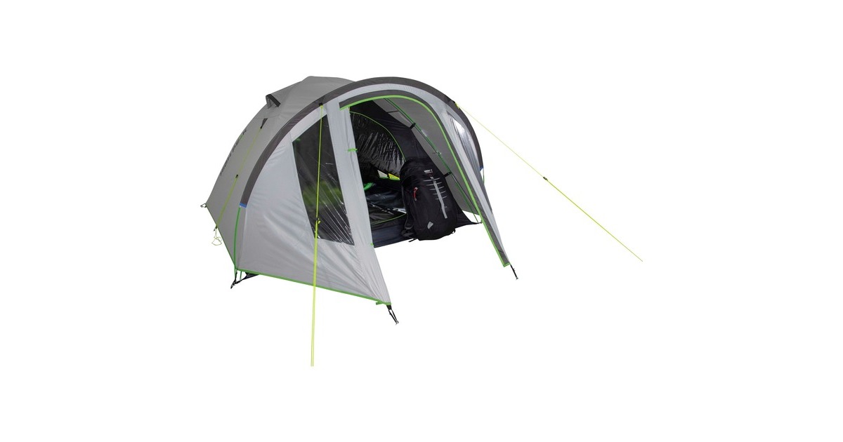 High PeakNevada 2.0 tent  (Grijs/neongroen)