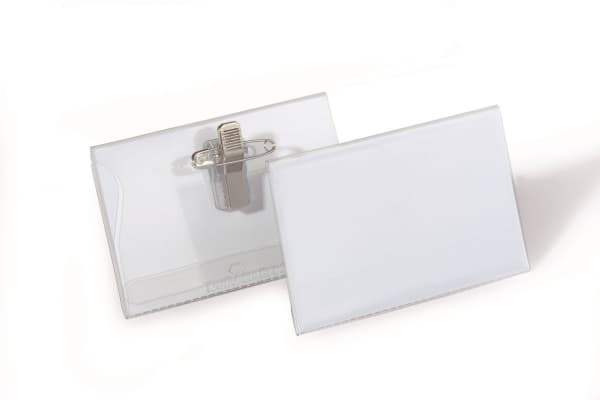 Durable 8101-19, Landskap, PVC, Gjennomsiktig, 90 mm, 54 mm, 50 stykker