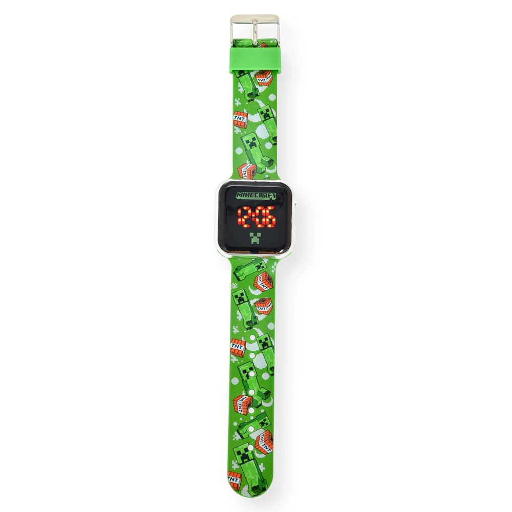 Minecraft Kinder-LED-Uhr