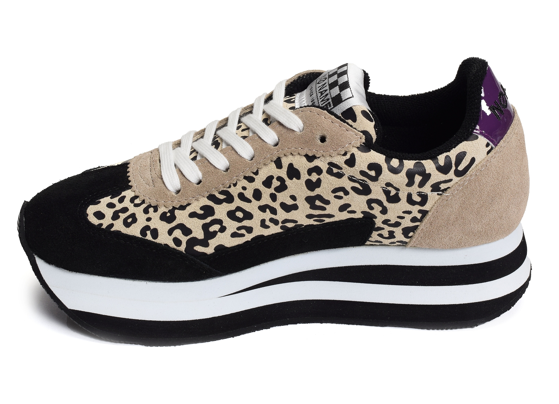 Flex m jogger noir léopard