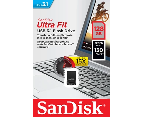 SanDisk Ultra Fit 128GB USB 3.1