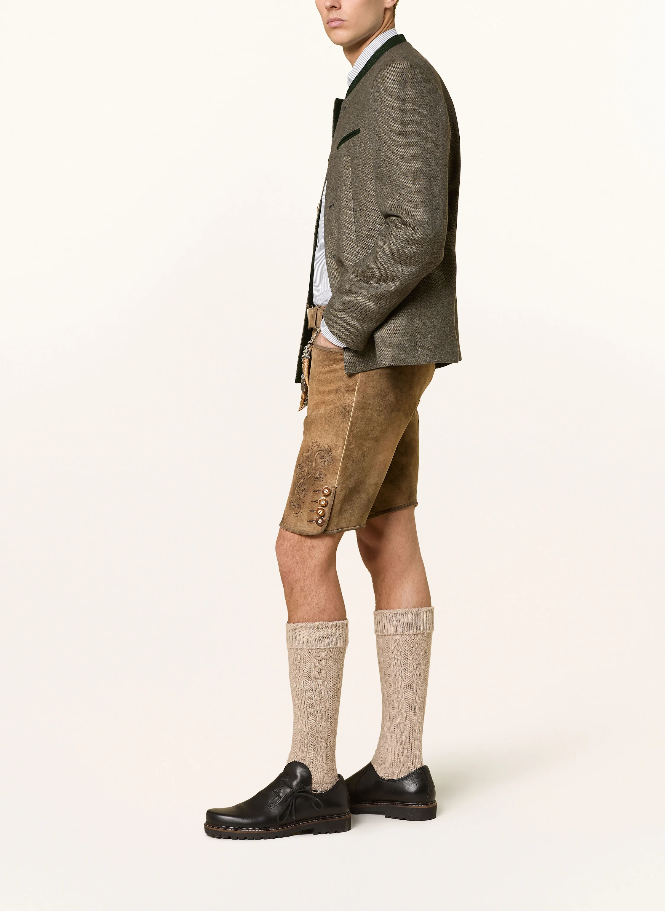 Spieth & Wensky Trachtenhose EVEREST aus Leder