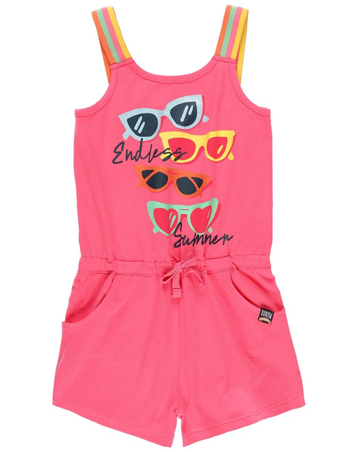 Jersey-Jumpsuit SUNGLASSES in pink