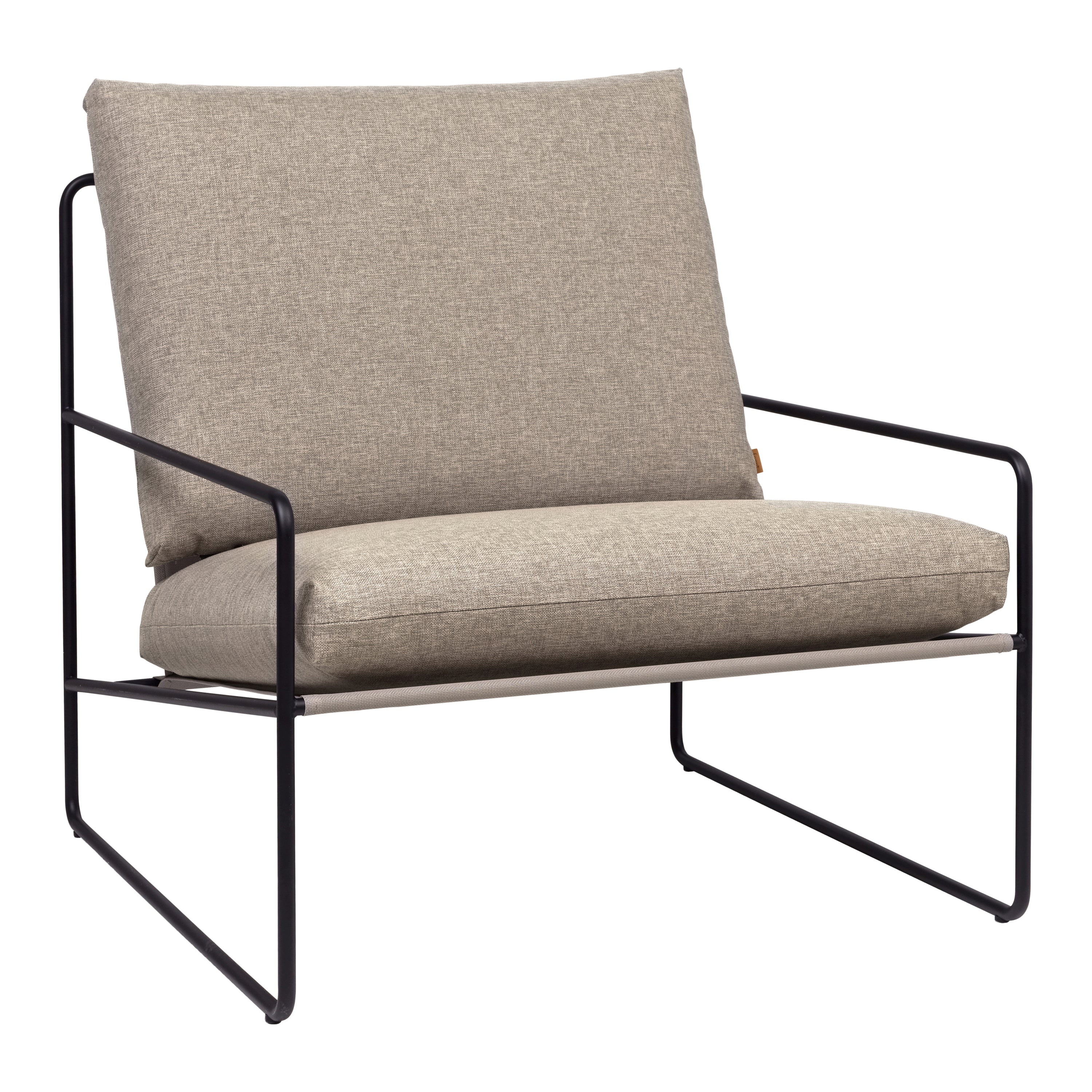Ferm Living Desert Lounger - Dolce - Black / Dark Sand
