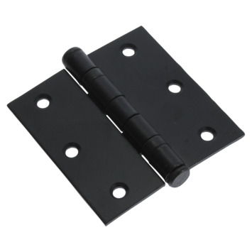 KARWEI Kogellagerscharnier 75x75 mm zwart - 2 stuks