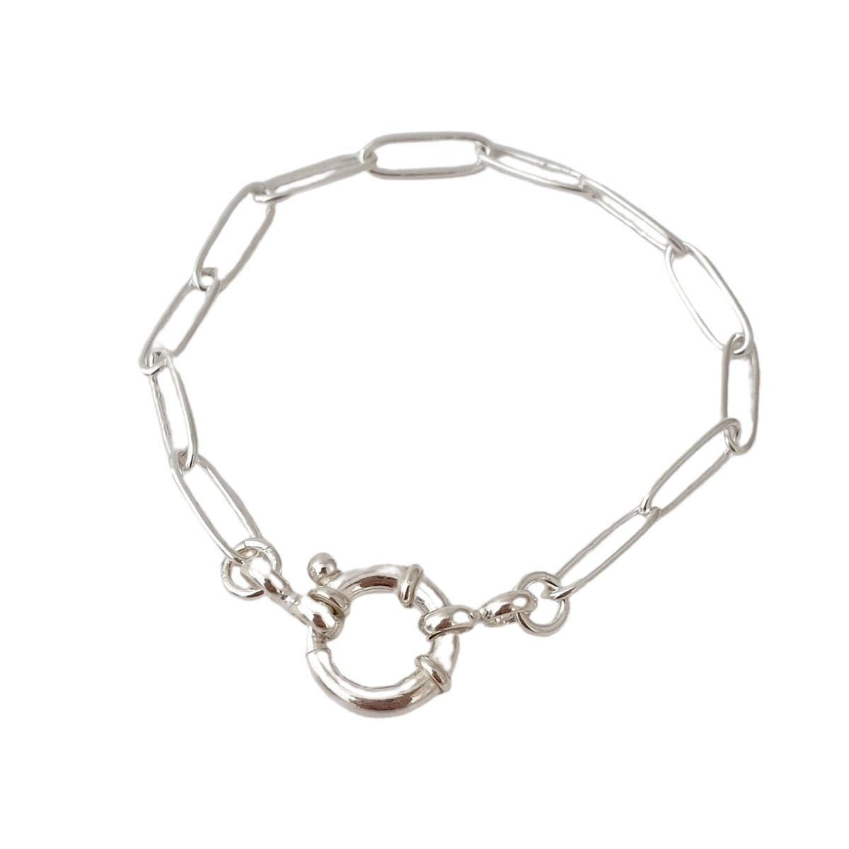 Bracelet Poéma chaîne argent femme